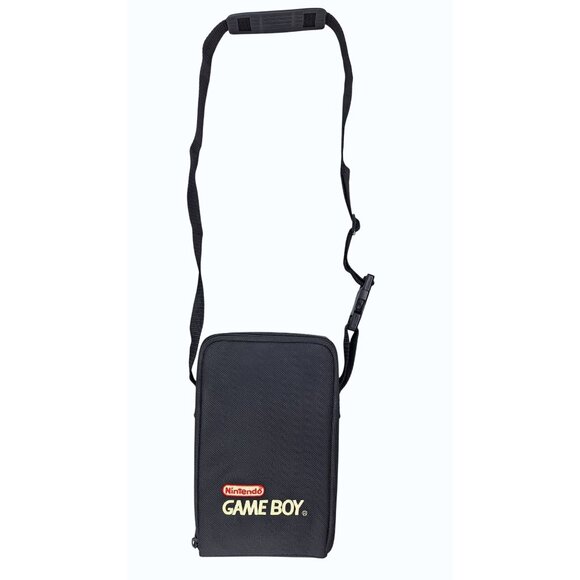 Vintage Nintendo Game Boy Carrying Case Strap Embroidered Original Insert OEM - Picture 1 of 12